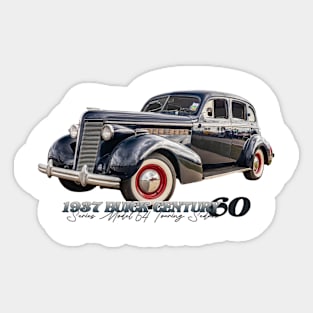 1937 Buick Century Series 60 Model 64 Touring Sedan Sticker